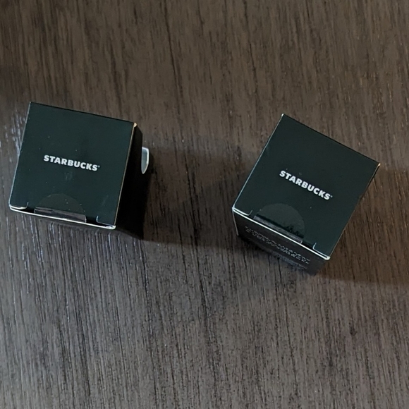 Starbucks NIB Blue Ombré Iridescent Studded Keychain Bundle of 2 - Picture 6 of 7